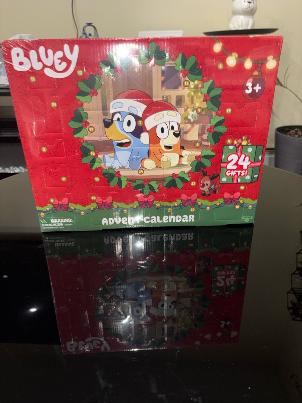 Bluey Holiday Advent Calendar - Red